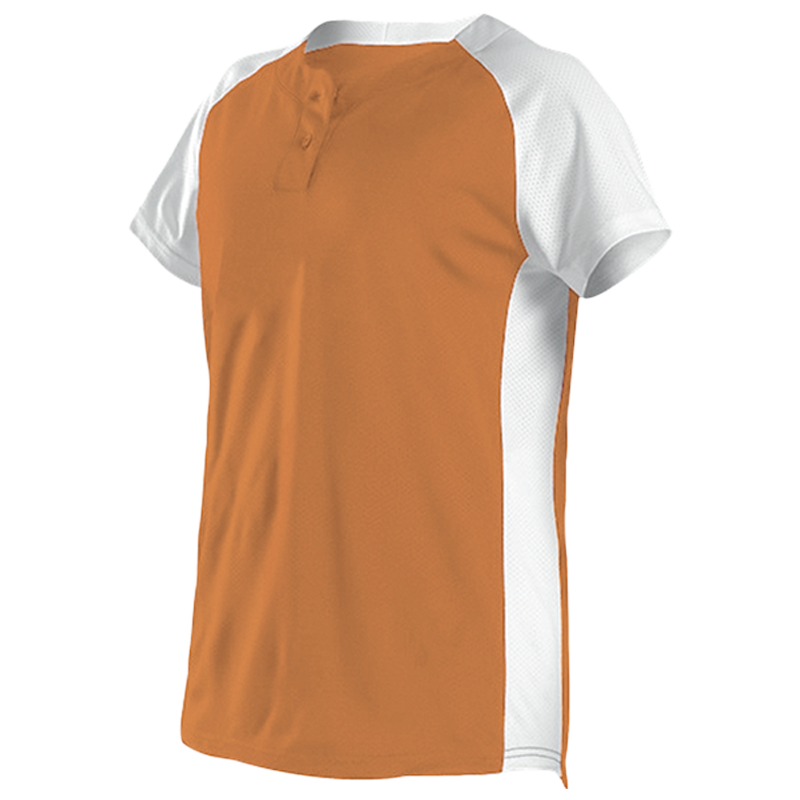 Alleson Women's Two-Button Softball Jersey | Midway Sports.