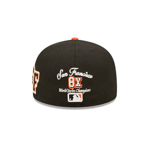 Gorra ajustada New Era San Francisco Giants Letterman 59Fifty