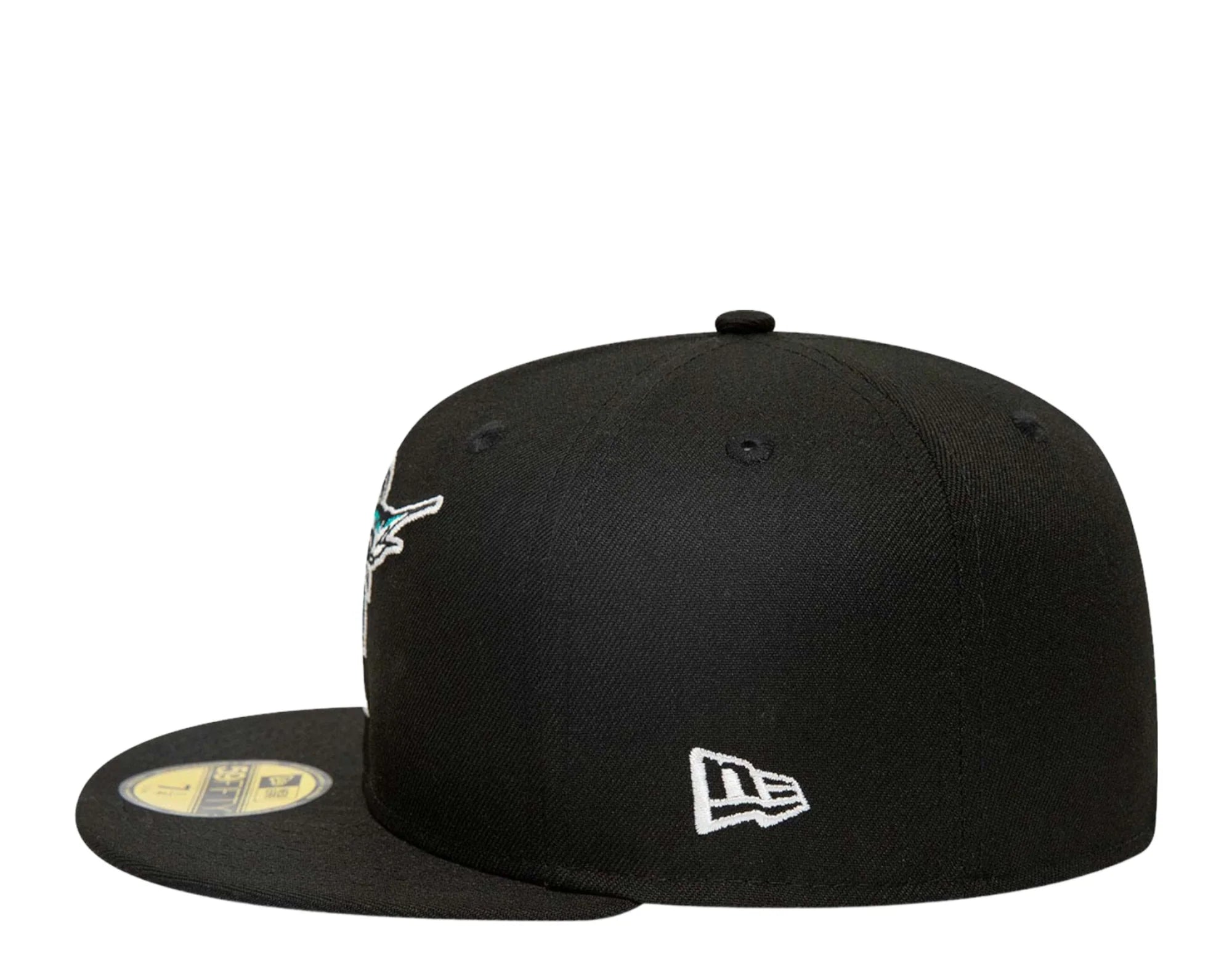 Florida Marlins New Era Navy Stateview 59Fifty Fitted Hat