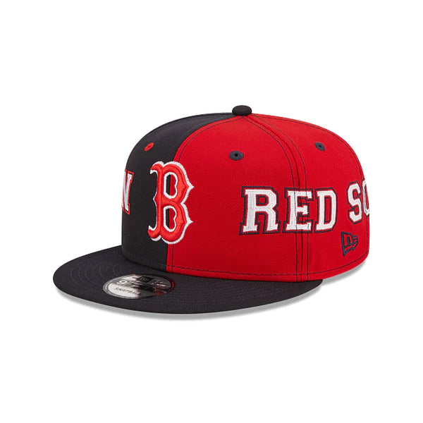 New Era Boston Red Sox Team Split 59Fifty Snapback