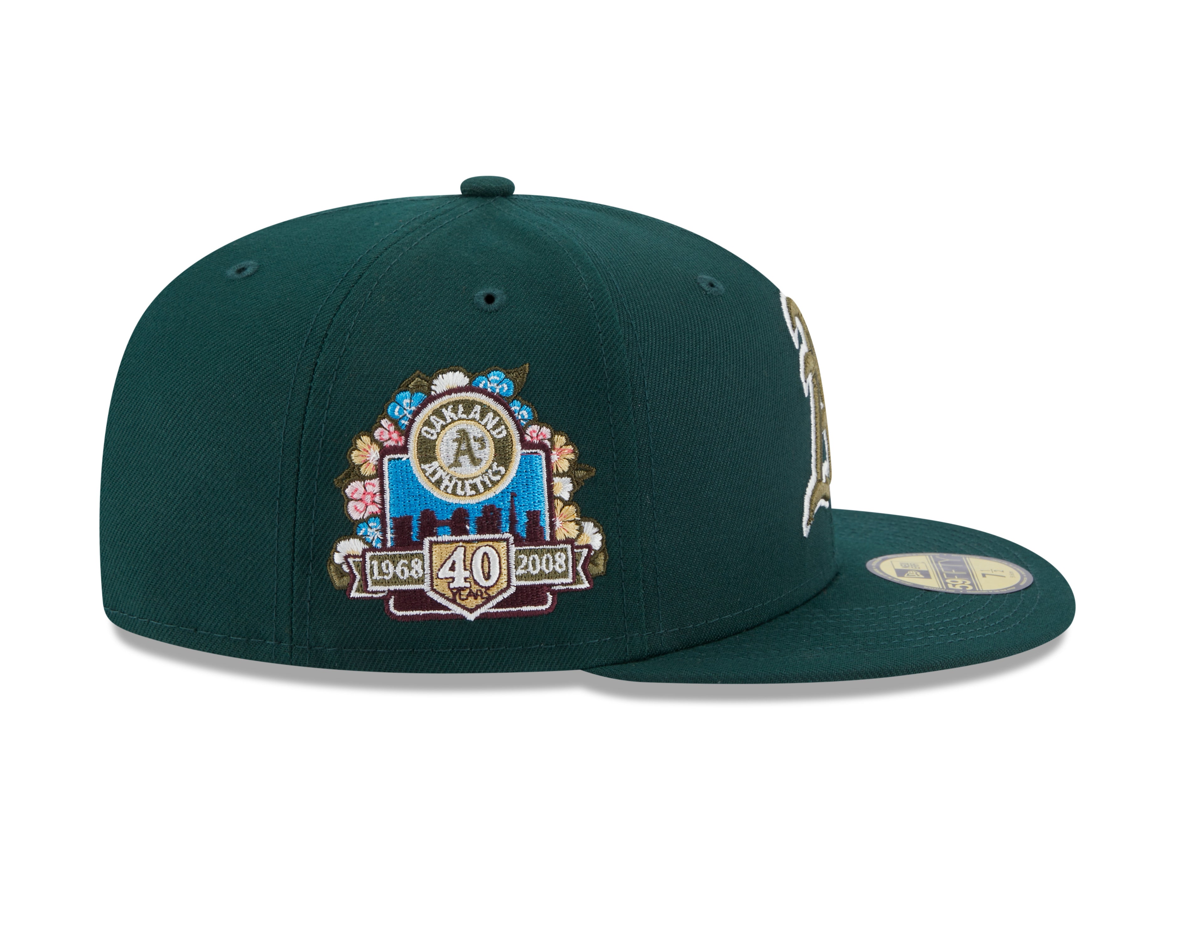 Oakland Athletics New Era 40th Anniversary Spring Training Botanical 59FIFTY Fitted Hat
