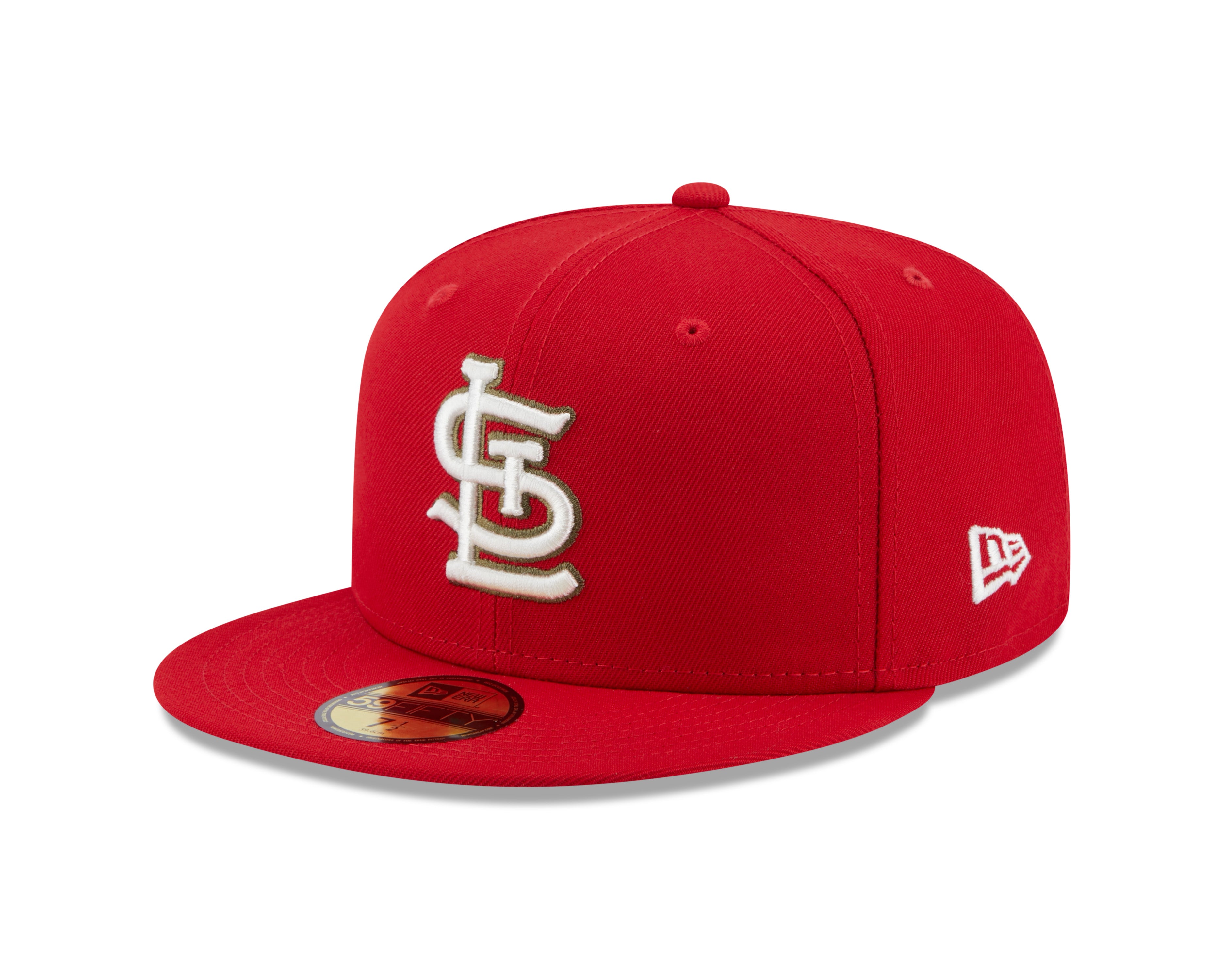New Era St. Louis Cardinals New Era Red 25th Anniversary Spring Training Botanical 59FIFTY Fitted Hat