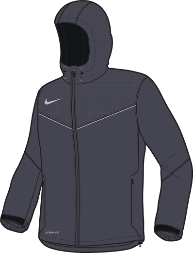 Mens waterproof football deals jacket