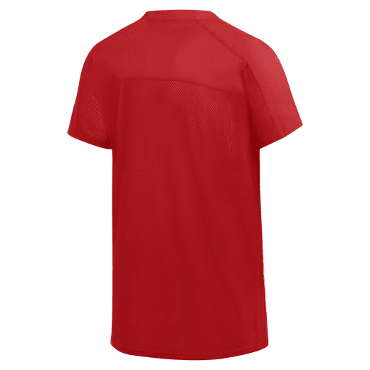 Nike Youth Football Jersey XL Mesh Red Swoosh Logo Practice Training *