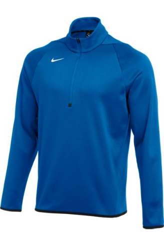 Nike zip online up training top