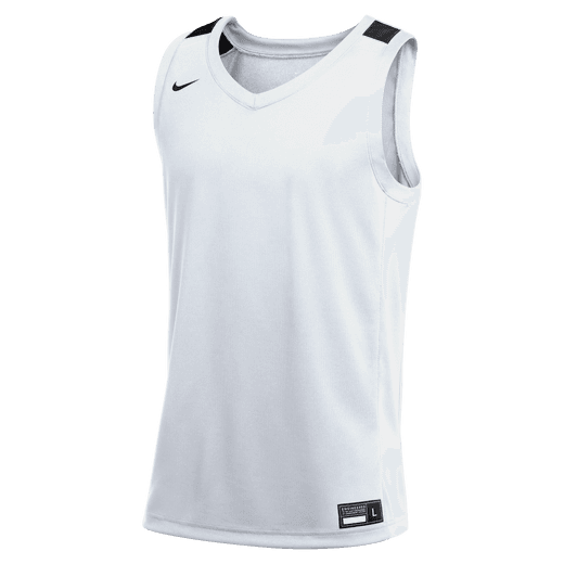 white nike basketball jersey