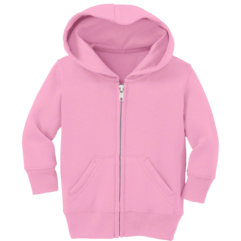 Port & Company® Infant Core Fleece Full-Zip Hooded Sweatshirt | Midway Sports.
