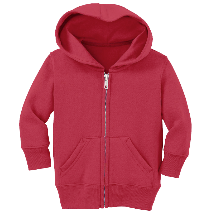 Port & Company® Infant Core Fleece Full-Zip Hooded Sweatshirt | Midway Sports.