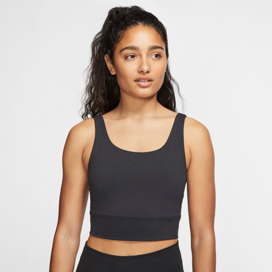 Nike Yoga Luxe Women's Infinalon Crop Top | Midway Sports.