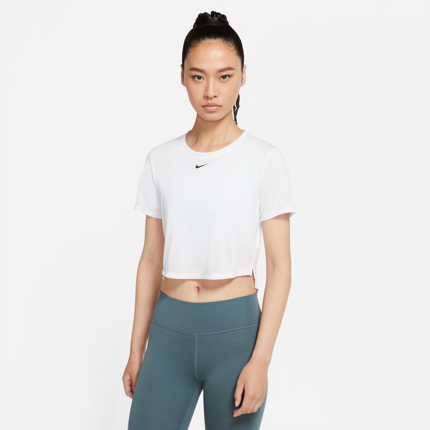 Women's Standard Fit Short-Sleeve Cropped Top