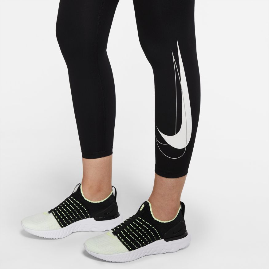 Nike Dri-FIT Swoosh Run Women's Mid-Rise 7/8 Running Leggings | Midway Sports.