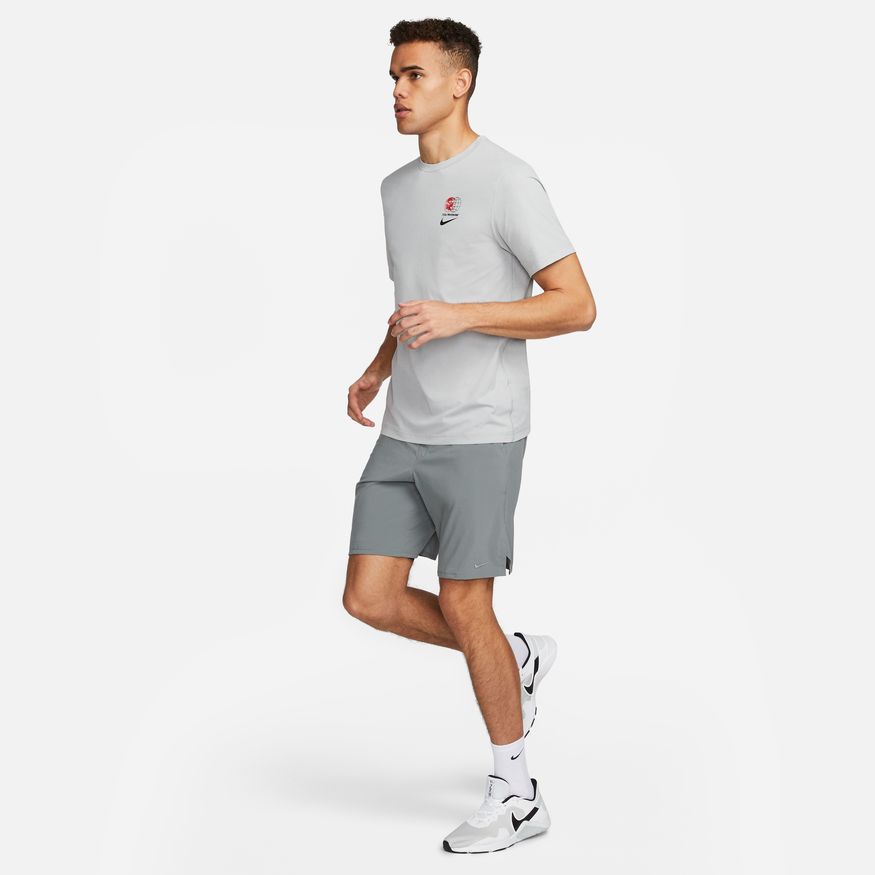 Nike Dri-Fit UV Hyverse Men's Short-Sleeve Graphic Fitness Top