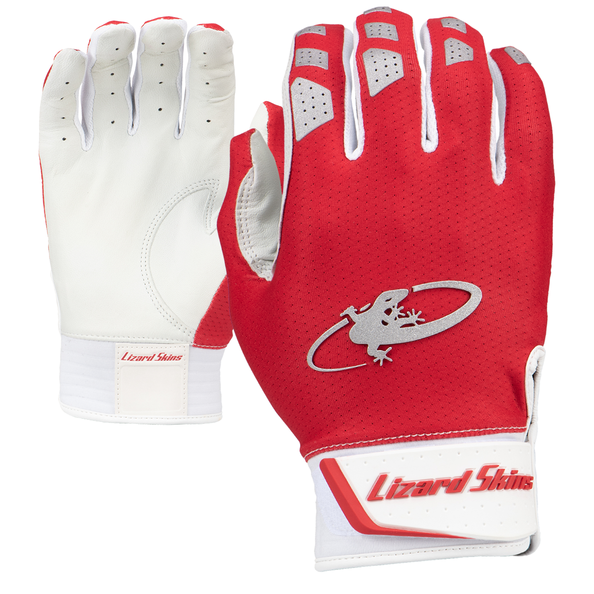 Lizard Skins Komodo V2 Batting Glove - Crimson Red