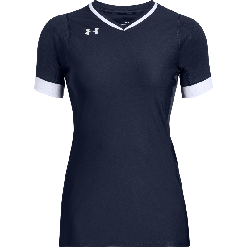 UA Girl's Volleyball PowerHouse Short Sleeve Jersey | Midway Sports.