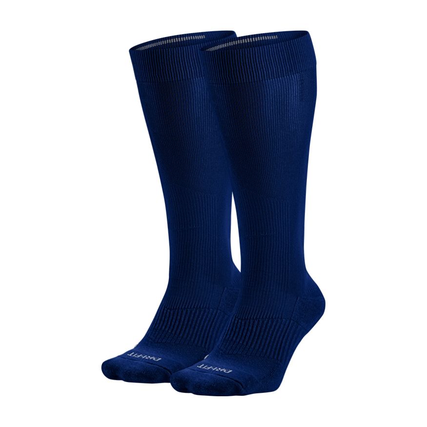 Nike Performance Cushioned Over-The-Calf Baseball Socks (2 Pairs) | Midway Sports.