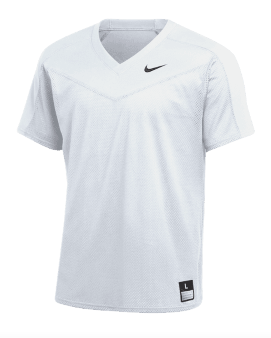 White nike football jersey best sale