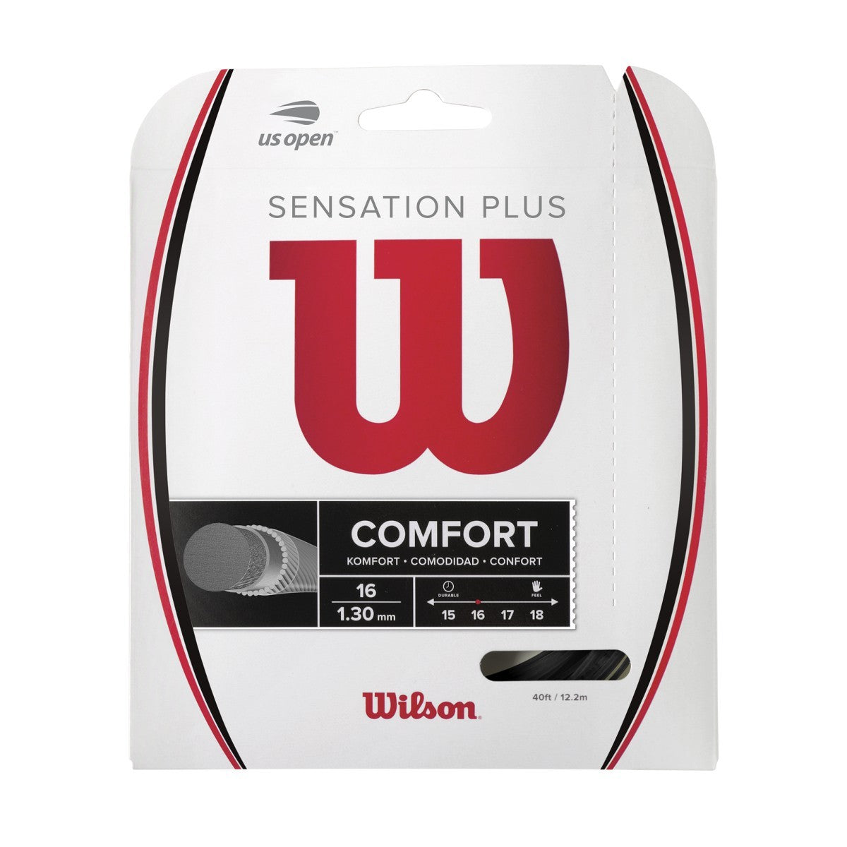Sensation Comfort Plus Tennis String Black | Midway Sports.