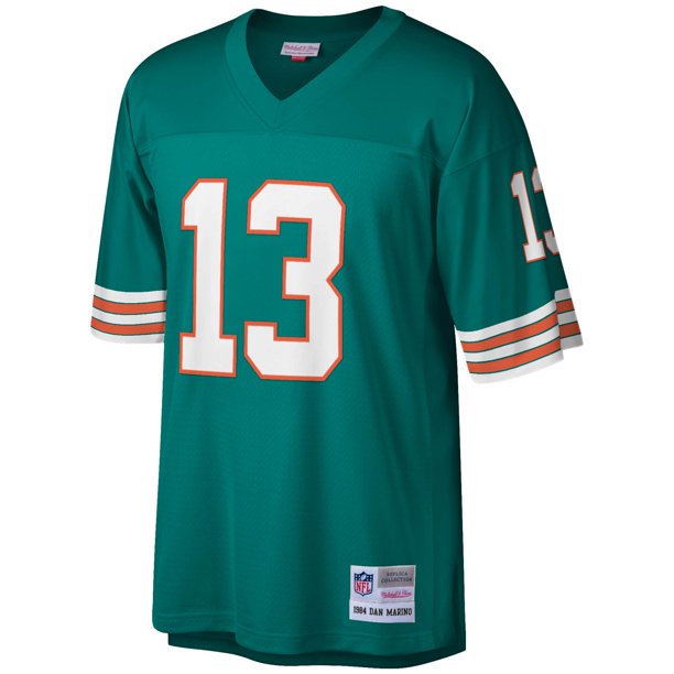 Men's Dan Marino Miami Dolphins Mitchell & Ness Legacy Replica Jersey - Aqua