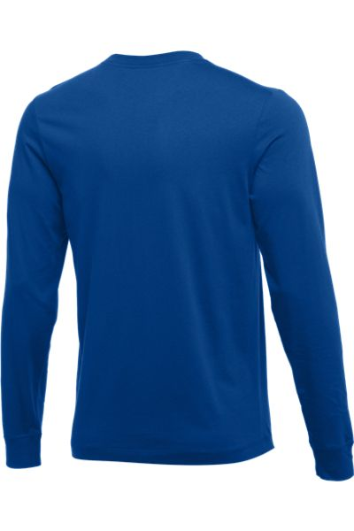 Royal blue nike long top sleeve
