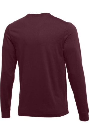 Nike maroon online long sleeve