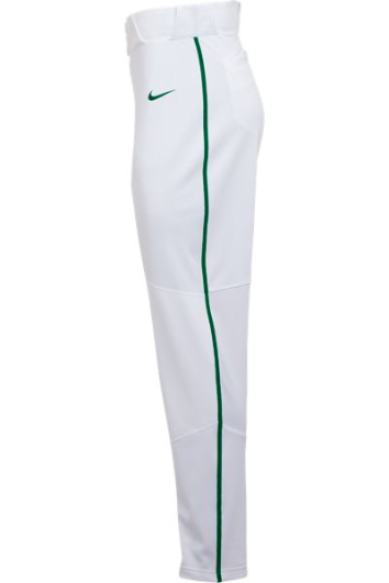 Nike baseball pants green piping sales