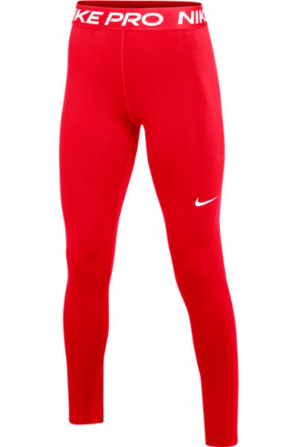 Red workout leggings nike on sale