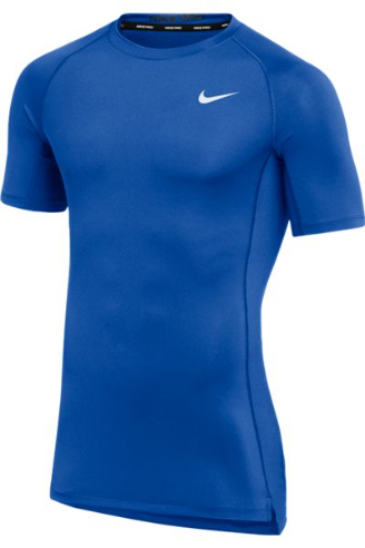Nike Pro Combat Core SS Top Blanc Taille S