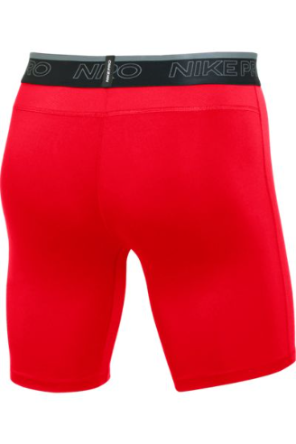 Red nike pro compression shorts sales