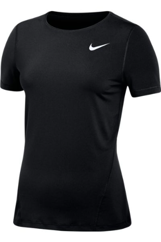 Womens Nike Pro Allover Mesh SS Top 2.0