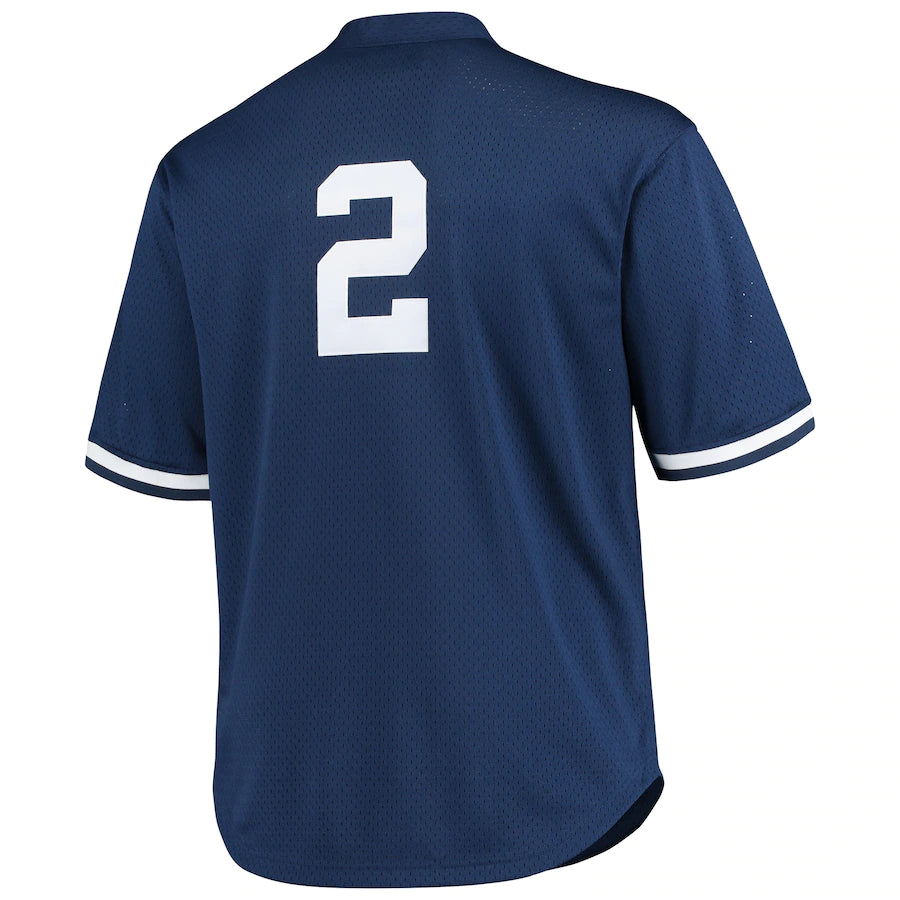 Men's New York Yankees Derek Jeter Mitchell & Ness Navy Batting Practice Replica Player Jersey